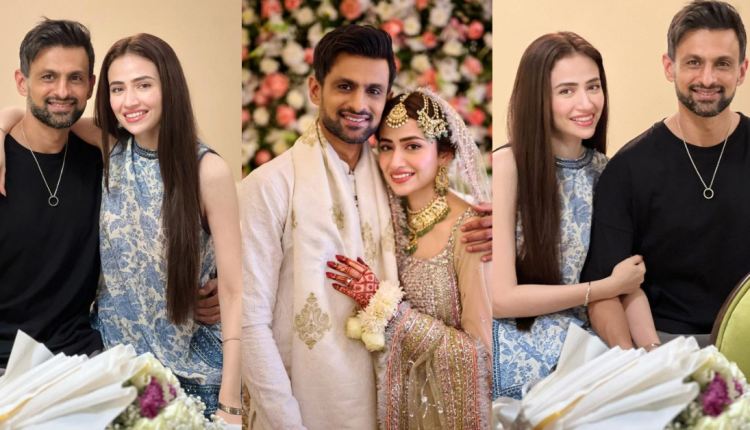 Shoaib Malik Celebrates Wife Sana Javeds Birthday Pakistan Showbiz